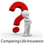 Comparing life insurance sign